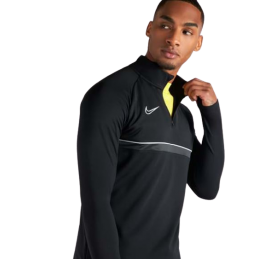 achat Sweat d'entrainement zippé Nike Homme ACADEMY 21 Noir face porté