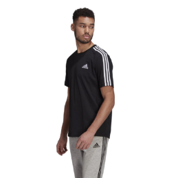 achat T-shirt Adidas Homme 3S SJ Noir avant gauche