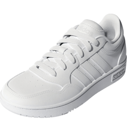 Achat chaussures lifestyle sportswear garcon Adidas Hoops 3.0 K profil avant