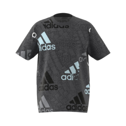 Achat tee-shirt / polos de sport garçon Adidas face porte