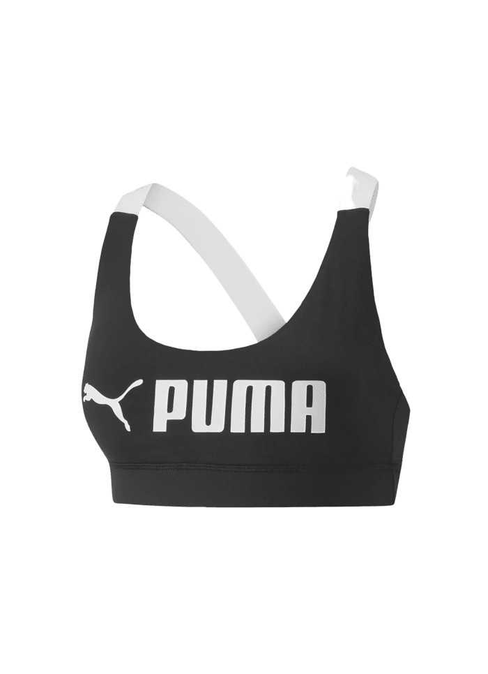 Achat brassière sport puma femme W MID IMPC PUMA FIT BRA face