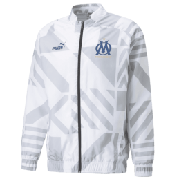 Achat veste football OM puma Homme OM PREM JKT face