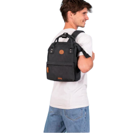 achat Sac à dos Cabaïa ADVENTURER SMALL Le Havre Noir porté