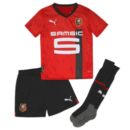 Mini kit SRFC Home 2022-2023 enfant Puma face