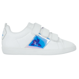 Achat sneakers le coq sportif enfant COURTCLASSIC PS IRIDESCENT profil droit