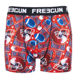 Achat boxers Freegun garçon rouge