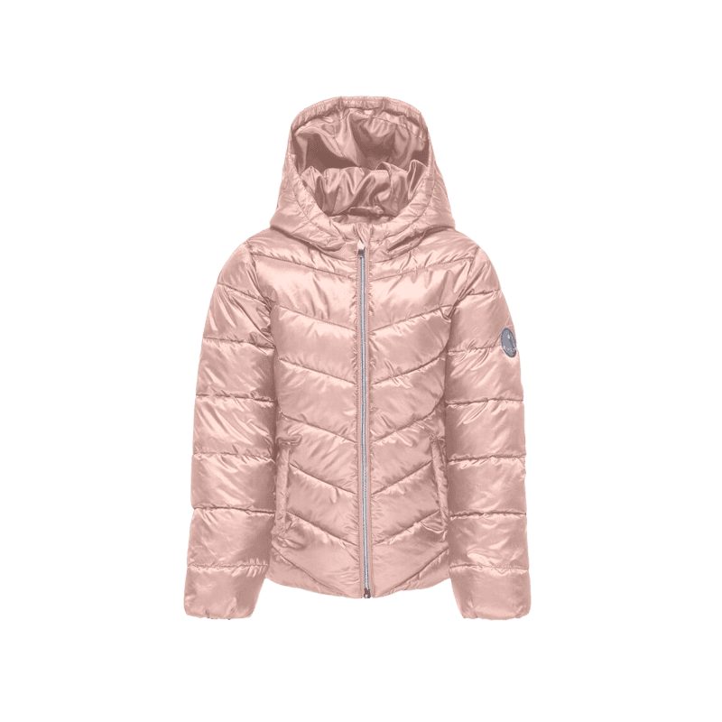 achat doudoune only enfant rose KOGTALIA NEA QUILTED AOP JACKET CP OTW face