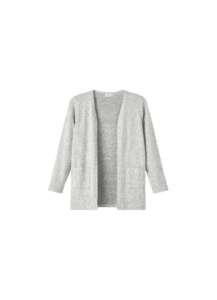 Achat gilet Name it fille gris NKFVICTI face