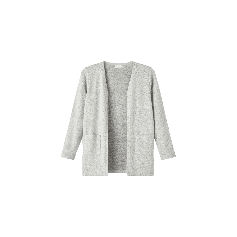 Achat gilet Name it fille gris NKFVICTI face