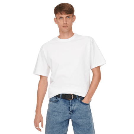 achat t-shirt only homme ONSFRED RLX SS TEE NOOS face porte