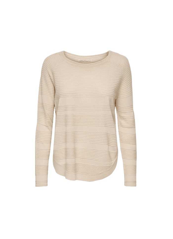 achat pull only femme beige ONLCAVIAR L/S PULLOVER KNT NOOS face