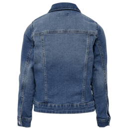 achat veste en jean only fille KONSARA MED BLUE DNM JACKET NOOS dos