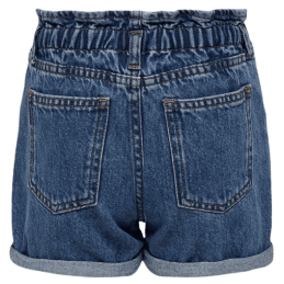 achat short en jean only fille KOGCUBA PAPERBAG SHORTS TAI CS dos