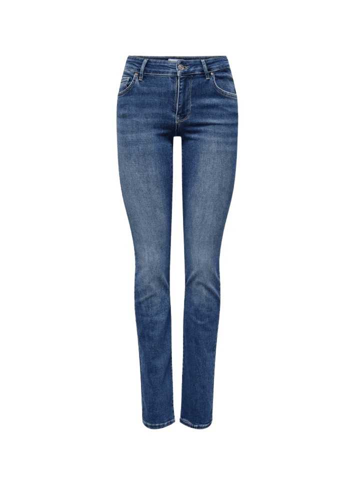 achat jean only femme ONLALICIA LIFE REG STRT DNM DOT face