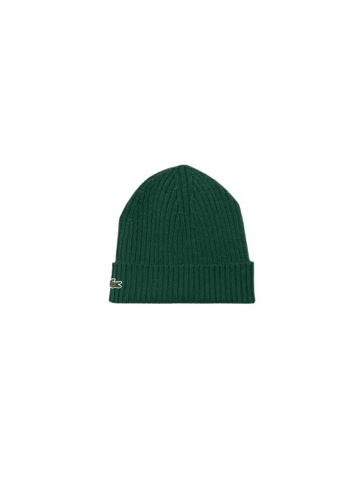 Achat bonnet Lacoste adulte CORE ESSENTIALS vert