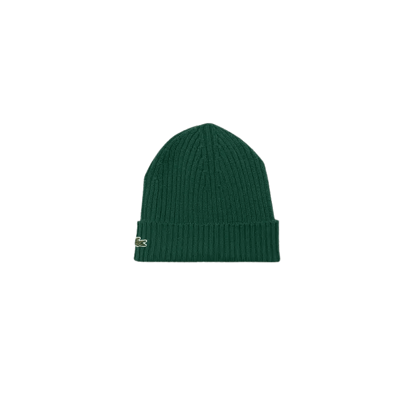 Achat bonnet Lacoste adulte CORE ESSENTIALS vert