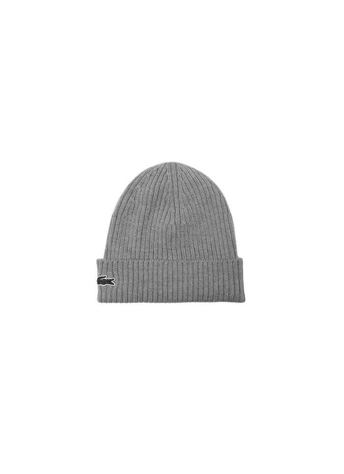 Achat bonnet Lacoste adulte CORE ESSENTIALS gris