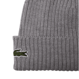 Bonnet Lacoste adulte CORE ESSENTIALS gris Clickandsport