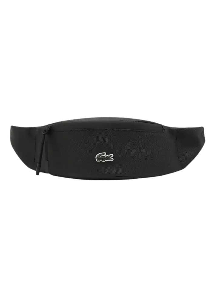 Achat sacoche banane Lacoste noire face