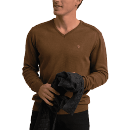 achat pull benson and cherry homme CLASSIC PULLS tabac