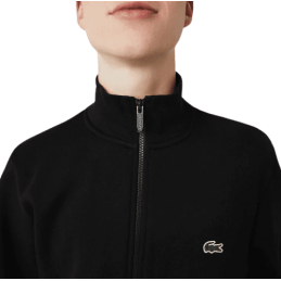 Achat gilet Lacoste homme CORE SOLID noir logo