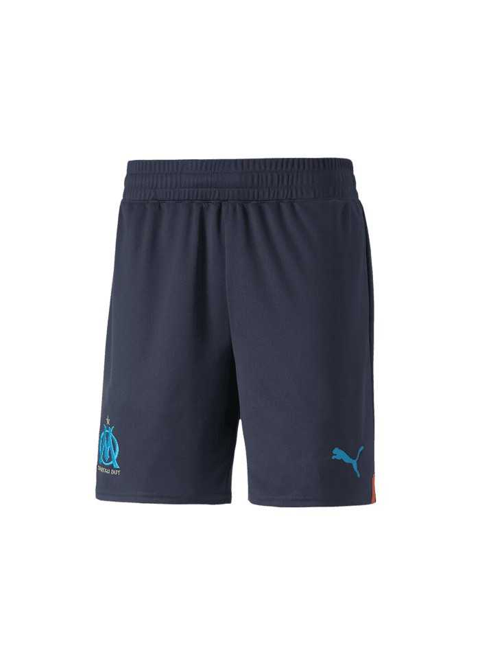 Short Olympique de Marseille Extérieur 2022-2023 Replica Puma Enfant face