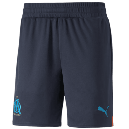 Short Olympique de Marseille Extérieur 2022-2023 Replica Puma Enfant face