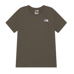 achat T-shirt The North Face Enfant S/S SIMPLE DOME Kaki face