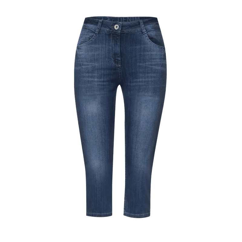 achat Pantalon court Cecil Femme TORONTO MID BLUE face