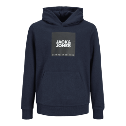 achat Sweat à capuche Jack&Jones Enfant JJLOCK Bleu face