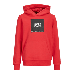 achat Sweat à capuche Jack&Jones Enfant JJLOCK Rouge face