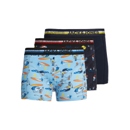 achat Lot de 3 boxers Jack&Jones Garçon JACSUMMERSKULL TRUNKS lot de trois