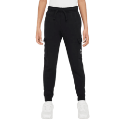 Achat jogging cargo Nike garçon FLEECE CARGO noir face