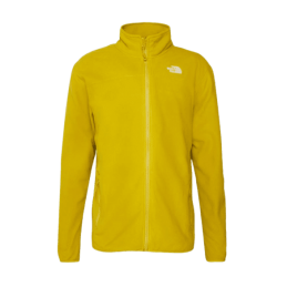 Achat veste polaire The North Face homme QUEST FZ jaune face