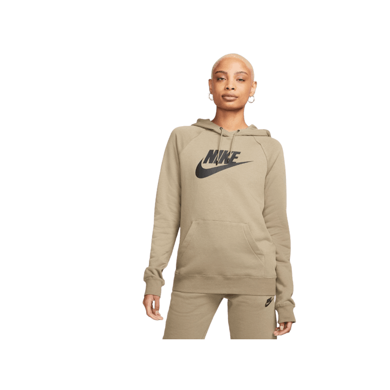 Sweat à capuche nsw club beige femme - Nike