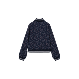 achat Veste bomber Name It Fille NKFNIVINAYAFRA Bleu dos