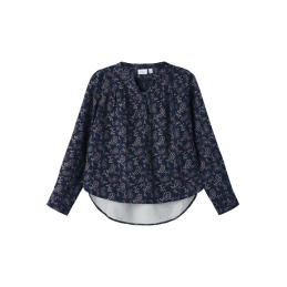 achat Chemisier Name It Fille NKFNIVINAYAFRA Bleu face