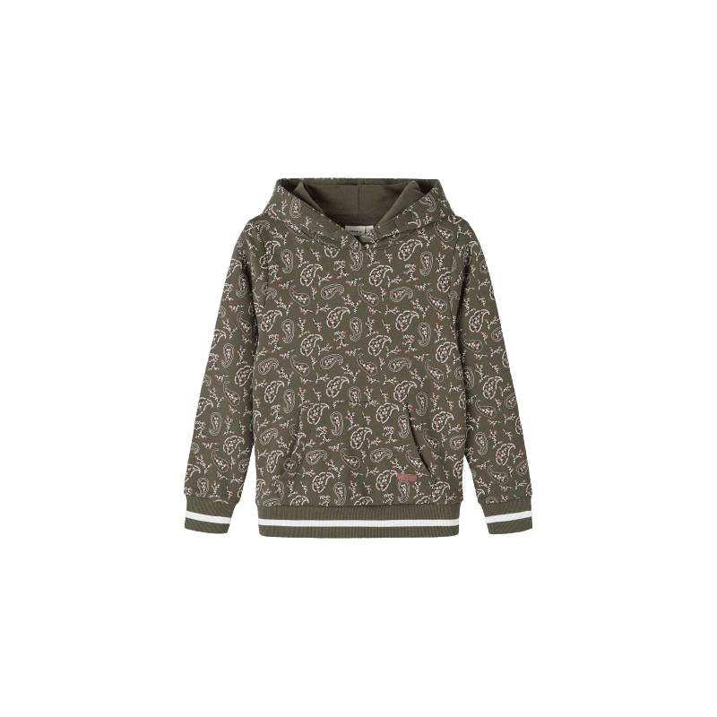 achat Sweat à capuche Name It Fille NKFNUGGA Kaki face achat Sweat à capuche Name It Fille NKFNUGGA Kaki face