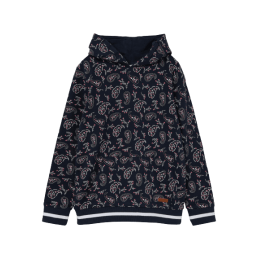 achat Sweat à capuche Name It Fille NKFNUGGA Bleu face