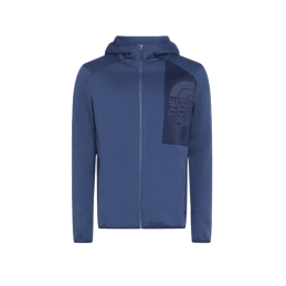 Achat sweat zippé The North Face homme MERAK bleu face