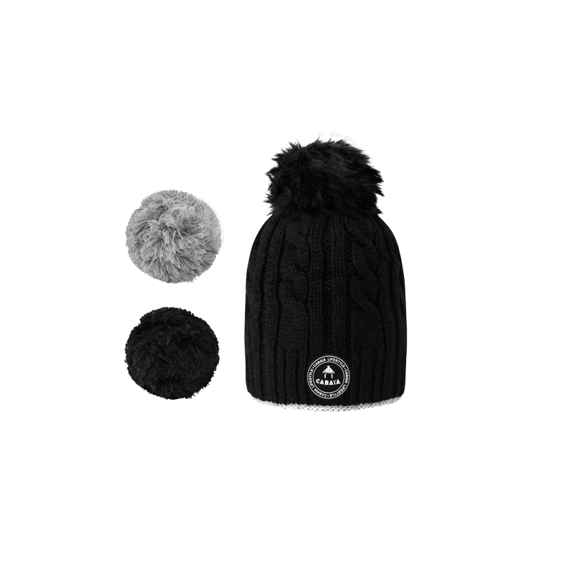 Achat bonnet Cabaïa adulte CREAMY GIN black Achat bonnet Cabaïa adulte CREAMY GIN black