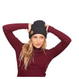 Achat bonnet Cabaïa adulte CLOVER black femme