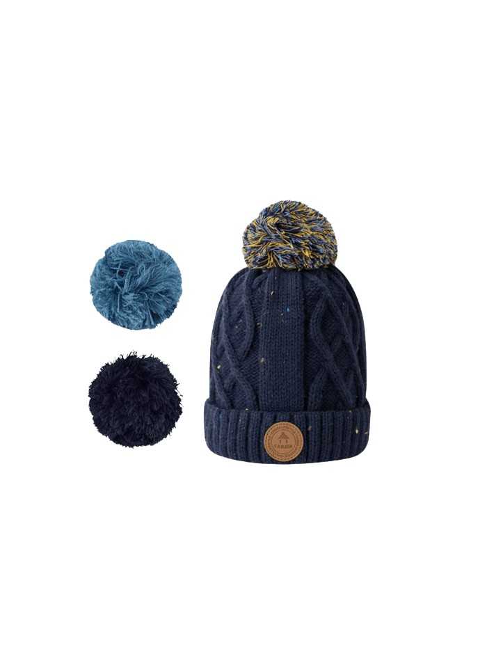 Bonnet Cabaïa enfant JUS DE POMME navy