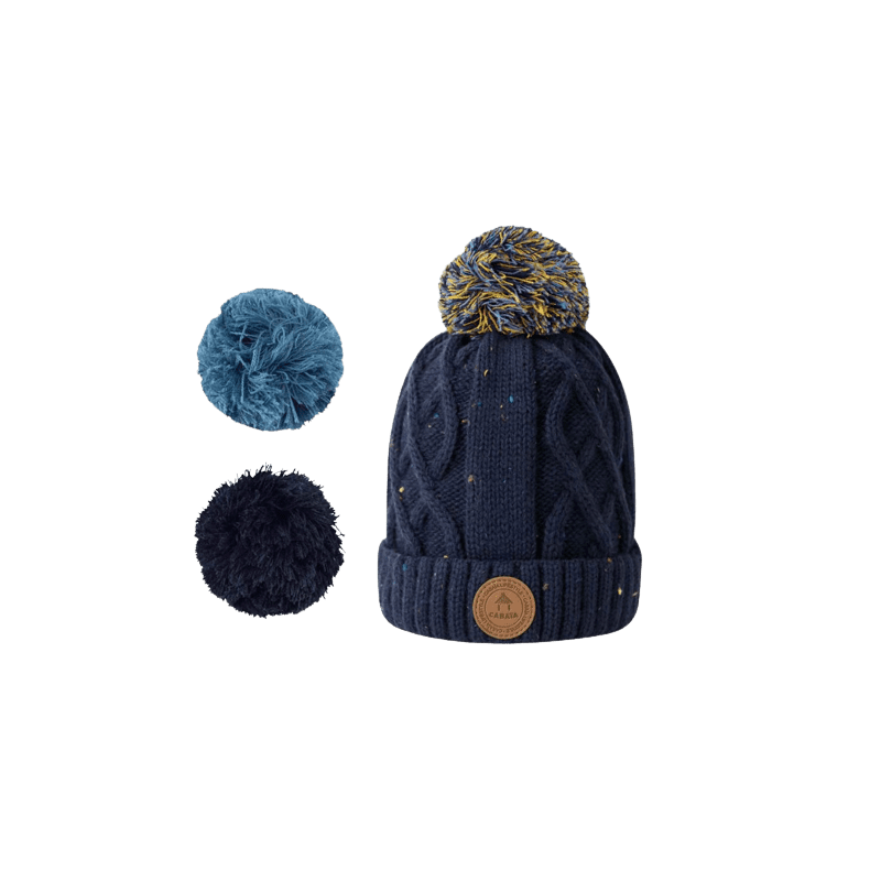 Bonnet Cabaïa enfant JUS DE POMME navy