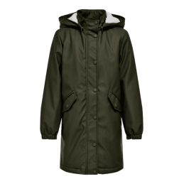 achat Veste Only Kids Fille KOGSALLY HOODED RAINCOAT OTW face