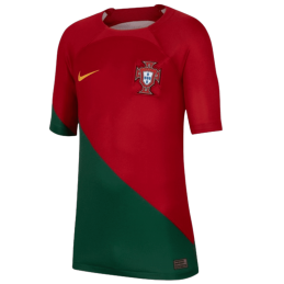 achat Maillot domicile Portugal Coupe du monde 2022 Enfant face