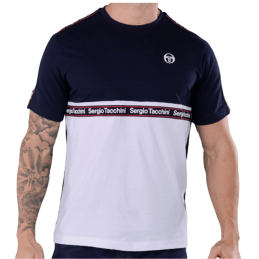 achat T-shirt Sergio Tacchini Homme MERIDIANO Marine face