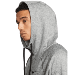 Achat sweat zippé à capuche TF HD FZ gris capuche