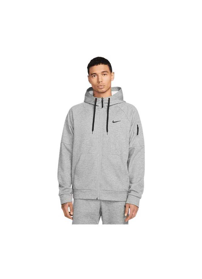 Achat sweat zippé à capuche TF HD FZ gris face