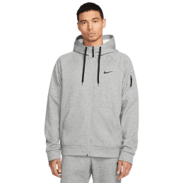 Achat sweat zippé à capuche TF HD FZ gris face